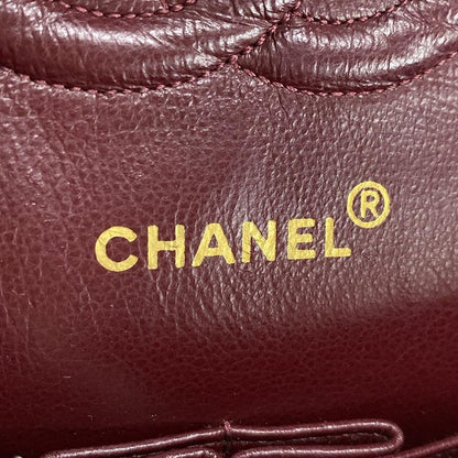 Chanel Shoulder Bag Double Flap Matelasse A01112 Black Chain Shoulder/gold