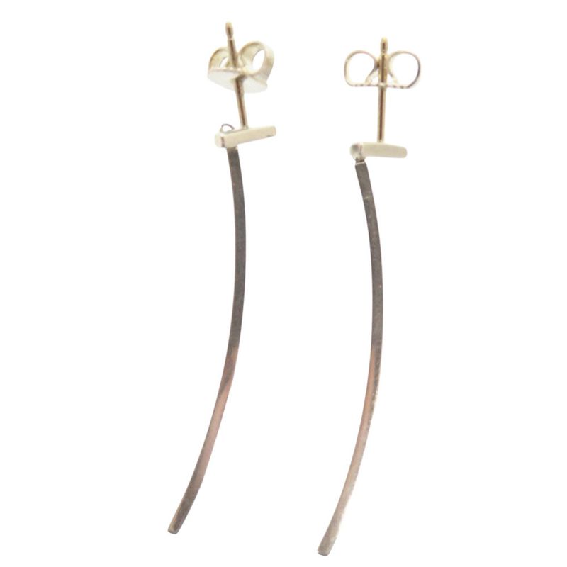 Tiffany & Co T-wire Bar Earrings Silver 925 Accessories 0268 Tiffany & Co