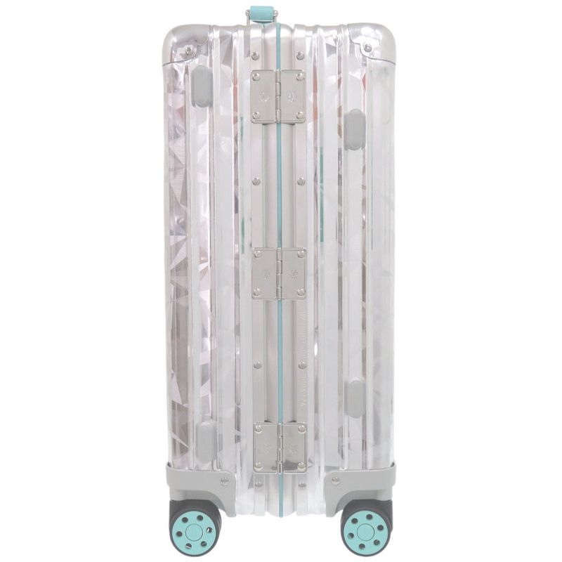 Rimowa X Tiffany & Co Lock-cut Cabin 9739001600 Aluminum/leather Silver