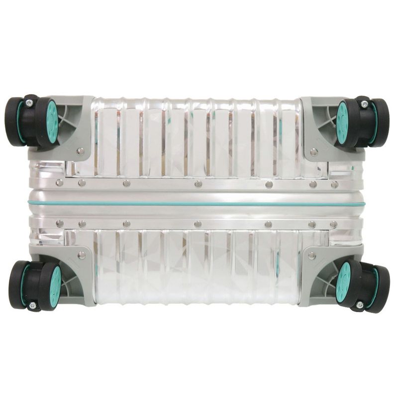 Rimowa X Tiffany & Co Lock-cut Cabin 9739001600 Aluminum/leather Silver