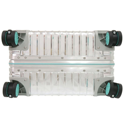 Rimowa X Tiffany & Co Lock-cut Cabin 9739001600 Aluminum/leather Silver