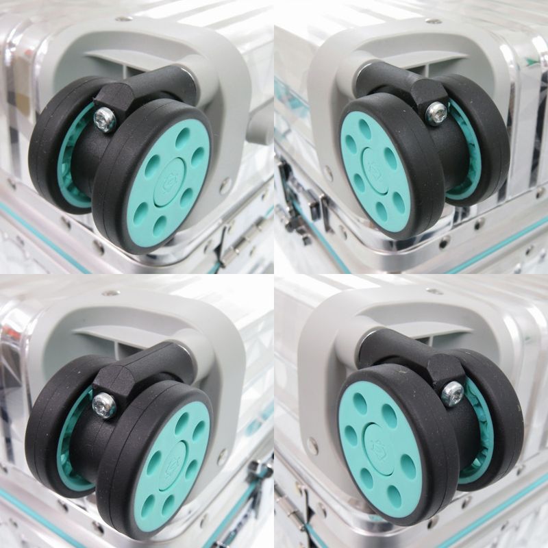 Rimowa X Tiffany & Co Lock-cut Cabin 9739001600 Aluminum/leather Silver