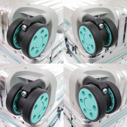 Rimowa X Tiffany & Co Lock-cut Cabin 9739001600 Aluminum/leather Silver