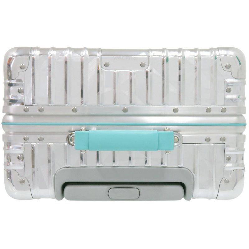 Rimowa X Tiffany & Co Lock-cut Cabin 9739001600 Aluminum/leather Silver