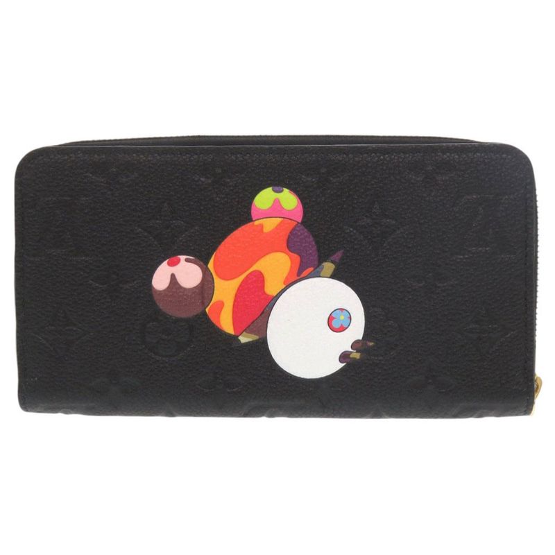 Louis Vuitton Zippy Wallet LV X TM Takashi Murakami Monogram Empreinte Panda