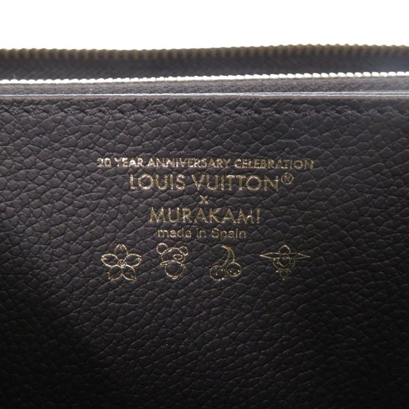 Louis Vuitton Zippy Wallet LV X TM Takashi Murakami Monogram Empreinte Panda