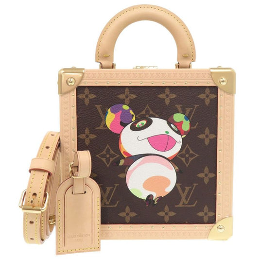 Louis Vuitton LV X TM Takashi Murakami Mini Square Trunk Panda M13127 IC
