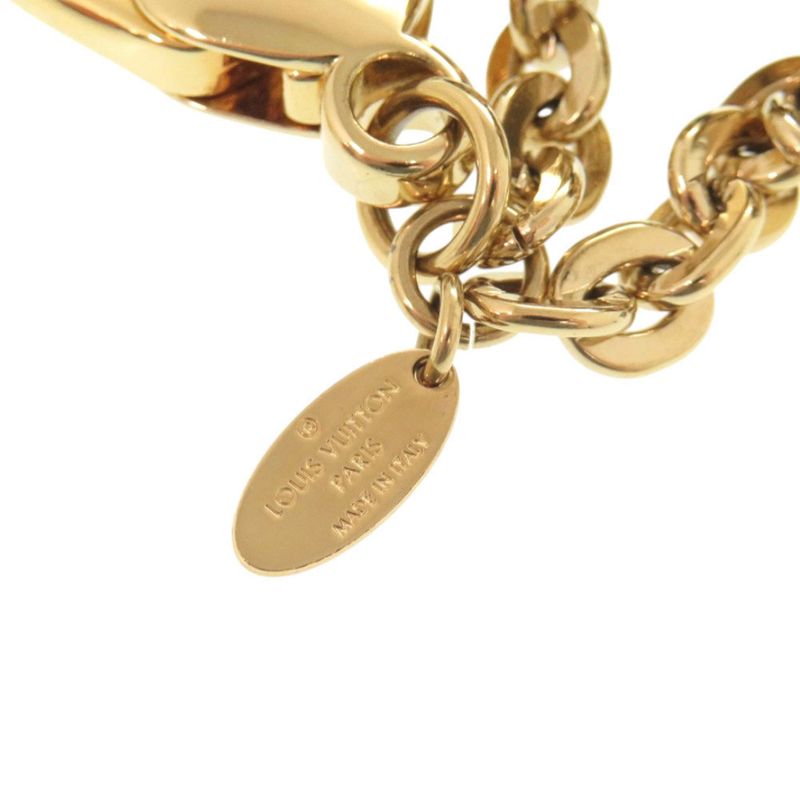 Louis Vuitton M66980 Metal Brown Gold Bag Charm Key Holder LV 0071 Louis Vuitton