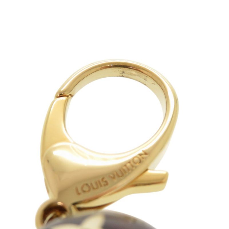 Louis Vuitton M66980 Metal Brown Gold Bag Charm Key Holder LV 0071 Louis Vuitton