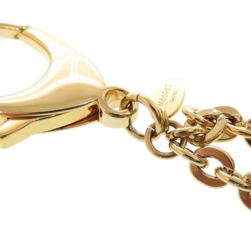 Louis Vuitton M66980 Metal Brown Gold Bag Charm Key Holder LV 0071 Louis Vuitton