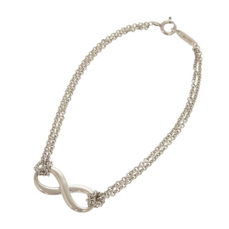 Tiffany & Co Infinity 925 Silver Bracelet 0046 Tiffany & Co