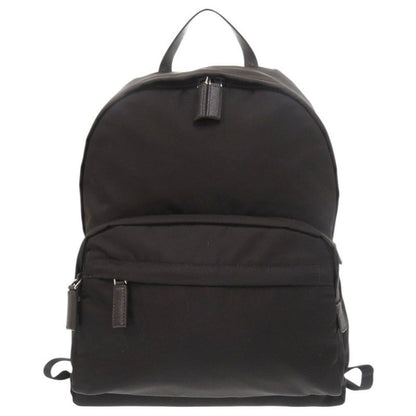 Prada Nylon Black Backpack Daypack Black 1213 Prada
