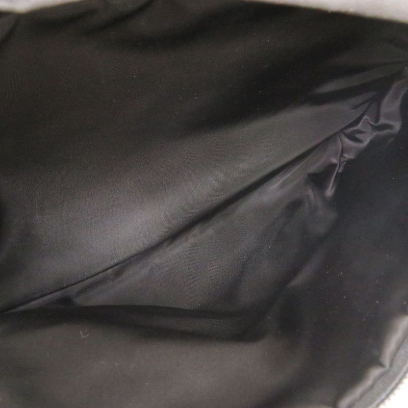 Prada Nylon Black Backpack Daypack Black 1213 Prada