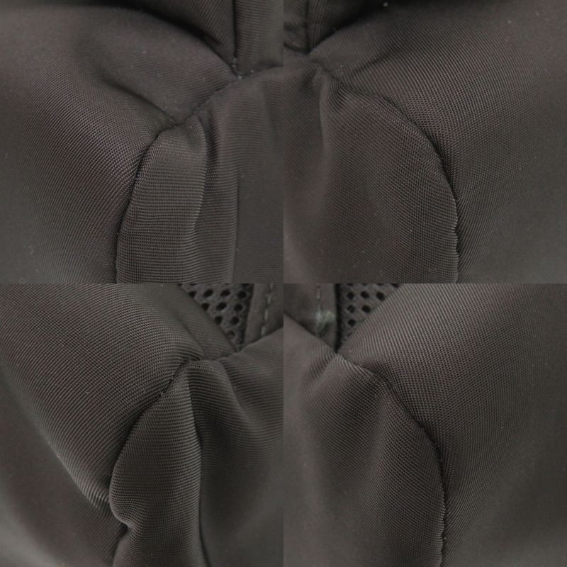 Prada Nylon Black Backpack Daypack Black 1213 Prada