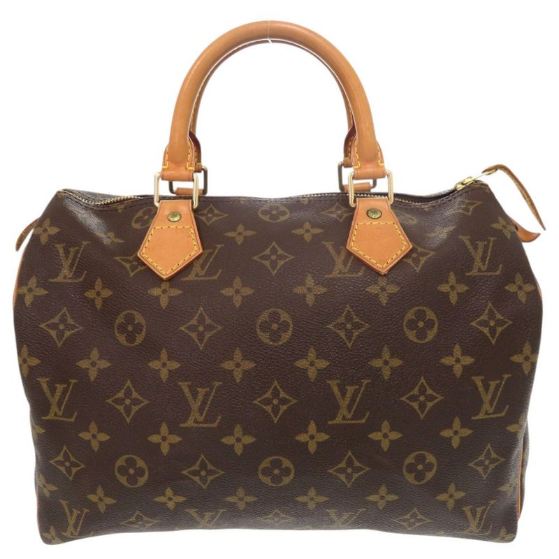 Louis Vuitton Speedy 30 Monogram M41526 Brown Handbag LV 0155 Louis Vuitton