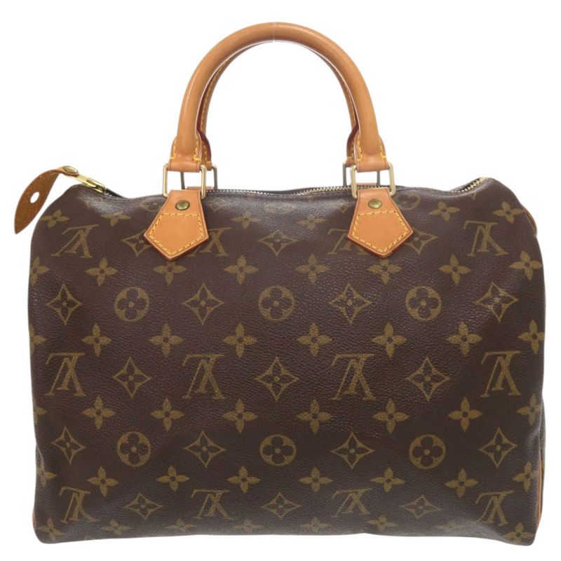 Louis Vuitton Speedy 30 Monogram M41526 Brown Handbag LV 0155 Louis Vuitton