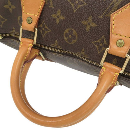 Louis Vuitton Speedy 30 Monogram M41526 Brown Handbag LV 0155 Louis Vuitton