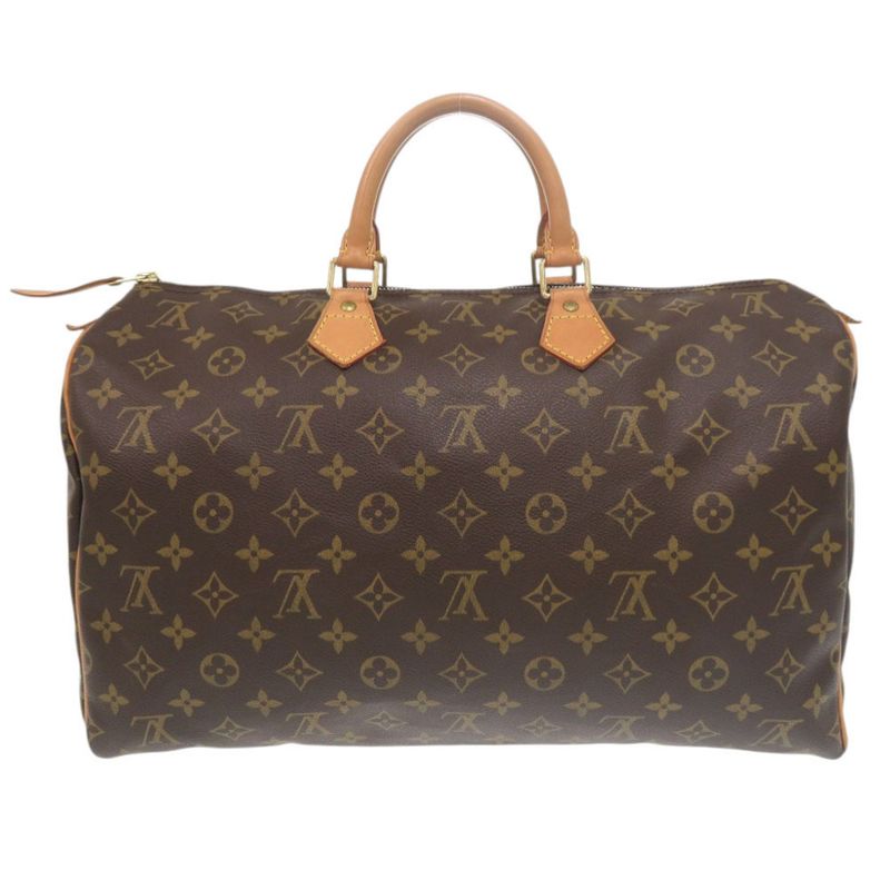 Louis Vuitton Speedy 40 Monogram M41522 Brown Handbag LV 0225 Louis Vuitton