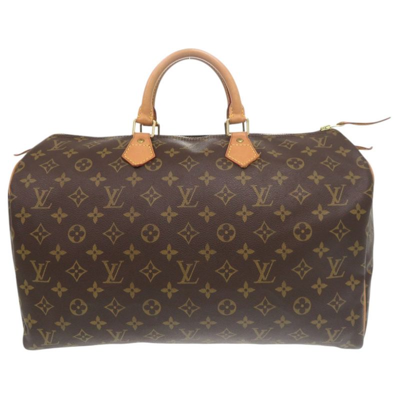 Louis Vuitton Speedy 40 Monogram M41522 Brown Handbag LV 0225 Louis Vuitton