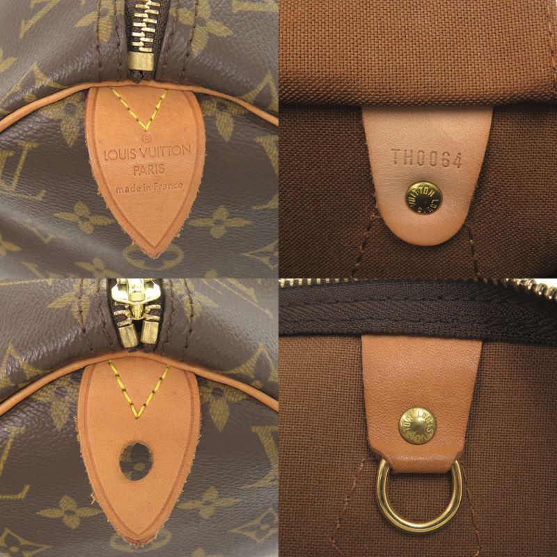 Louis Vuitton Speedy 40 Monogram M41522 Brown Handbag LV 0225 Louis Vuitton