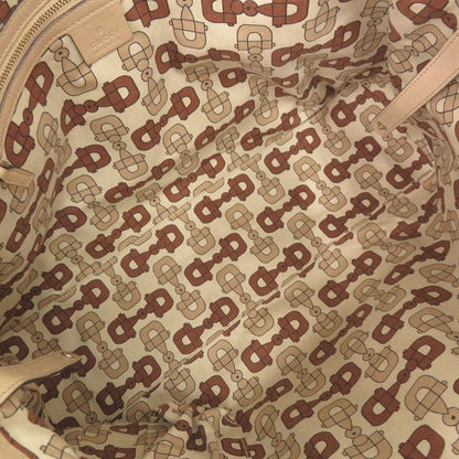 Guccissima GG Logo 162094 Leather Beige Tote Handbag 0245 Gucci