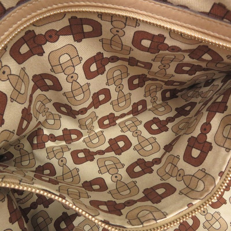 Guccissima GG Logo 162094 Leather Beige Tote Handbag 0245 Gucci