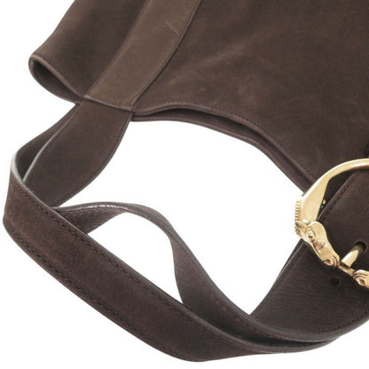 Gucci 296877 Nubac Cles Zah Brown Tote Handbag 0256 Gucci