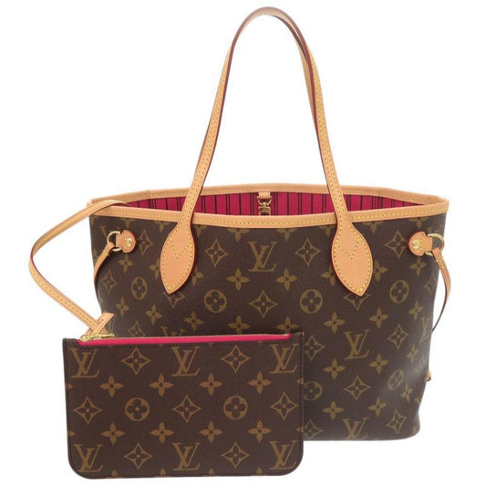 Louis Vuitton Neverfull PM Monogram M41001 Fuchsia Tote Bag LV 0290 Louis