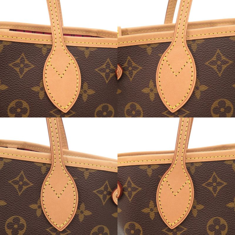 Louis Vuitton Neverfull PM Monogram M41001 Fuchsia Tote Bag LV 0290 Louis