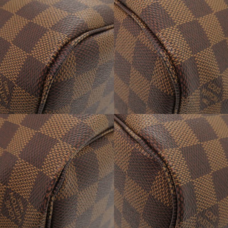 Louis Vuitton Neverfull PM Damier With Pouch N41359 Brown Tote Bag LV 0701