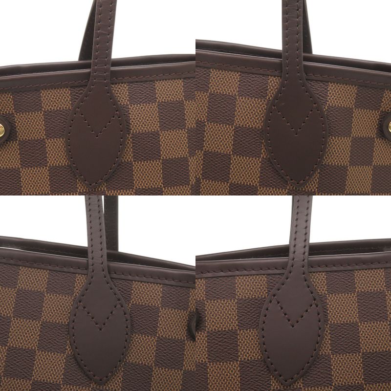 Louis Vuitton Neverfull PM Damier With Pouch N41359 Brown Tote Bag LV 0701