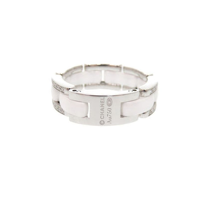 Chanel Ultra Collection Medium #60 18K White Gold 750wg Diamond White Ceramic