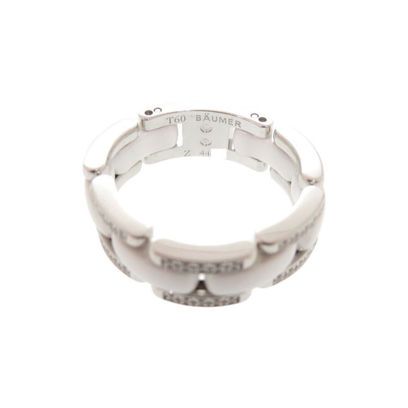 Chanel Ultra Collection Medium #60 18K White Gold 750wg Diamond White Ceramic