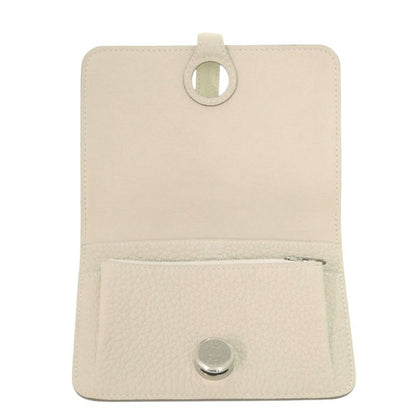 Hermès Dogon Compact Taurillon Clemence B Fold Wallet Marked Beton B (2023)