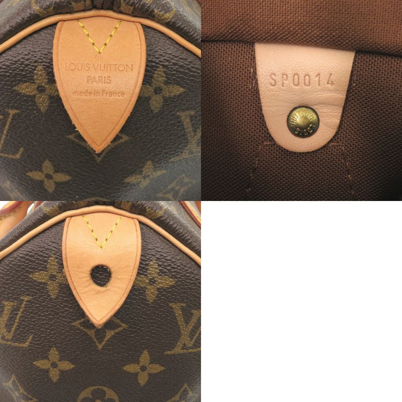 Louis Vuitton Speedy 25 Monogram M41528 Handbag LV 1201 Louis Vuitton