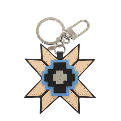 Louis Vuitton Mp1646 Leather Plastic Beige Black Key Holder LV 0075 Louis