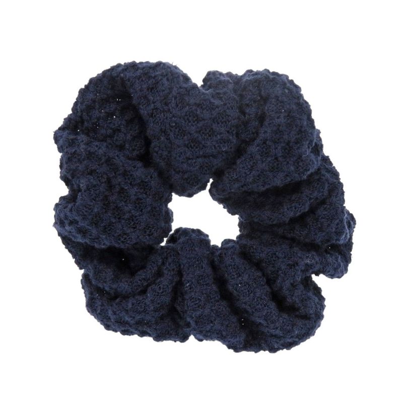 Chanel Headband Chouche Pouch 3-piece Travel Set Cotton Navy 0541 Chanel