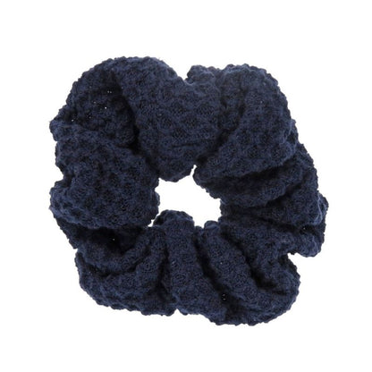 Chanel Headband Chouche Pouch 3-piece Travel Set Cotton Navy 0541 Chanel