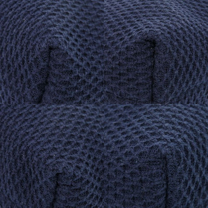 Chanel Headband Chouche Pouch 3-piece Travel Set Cotton Navy 0541 Chanel