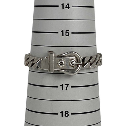 Hermes Book Serie Bracelet Belt Motif Bracelet Silver 925 Silver Ladies