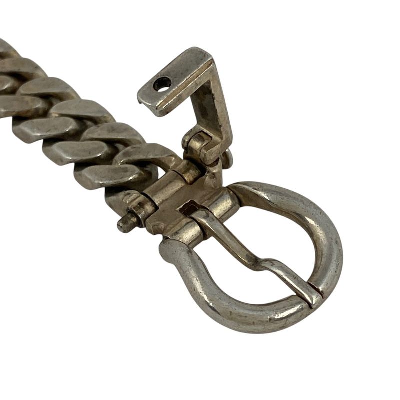 Hermes Book Serie Bracelet Belt Motif Bracelet Silver 925 Silver Ladies