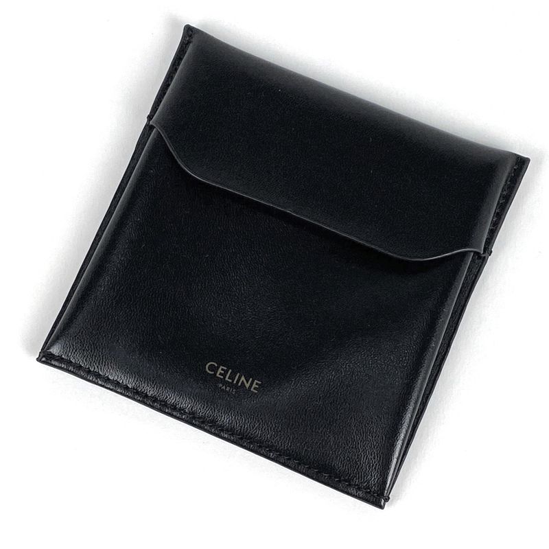 Celine Design Necklace Long Pendant Necklace GP Black Gold Women