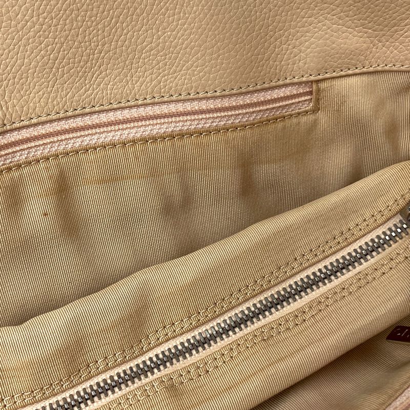 Chanel Executive Line Tote Coco Mark Handbag Tote Leather Beige A15206 Women