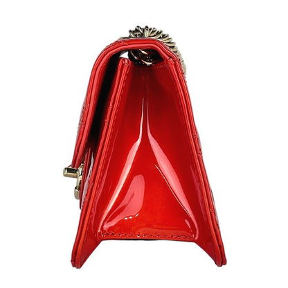 Chanel Coco Mark Chain Shoulder Bag Matelasse Enamel Shoulder Bag Patent