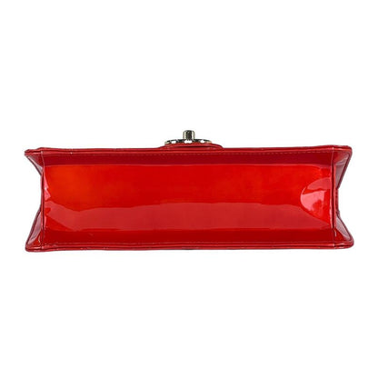 Chanel Coco Mark Chain Shoulder Bag Matelasse Enamel Shoulder Bag Patent