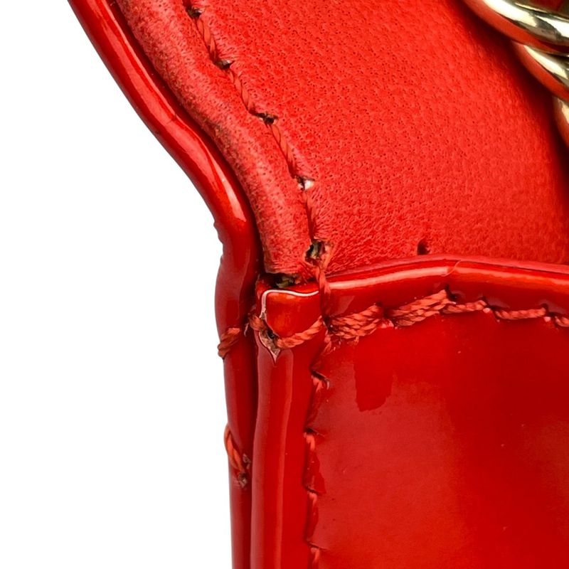 Chanel Coco Mark Chain Shoulder Bag Matelasse Enamel Shoulder Bag Patent