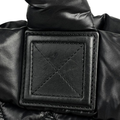 Chanel Coco Cocoon Small Tote Bag Coco Mark Handbag Tote Bag Nylon Black A48610