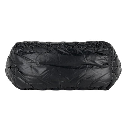 Chanel Coco Cocoon Small Tote Bag Coco Mark Handbag Tote Bag Nylon Black A48610