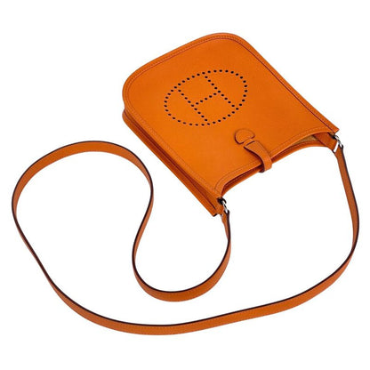 Hermes Evelyn TPM Amazon Pochette Mini Perforated Shoulder Bag Vaux Epson Hu