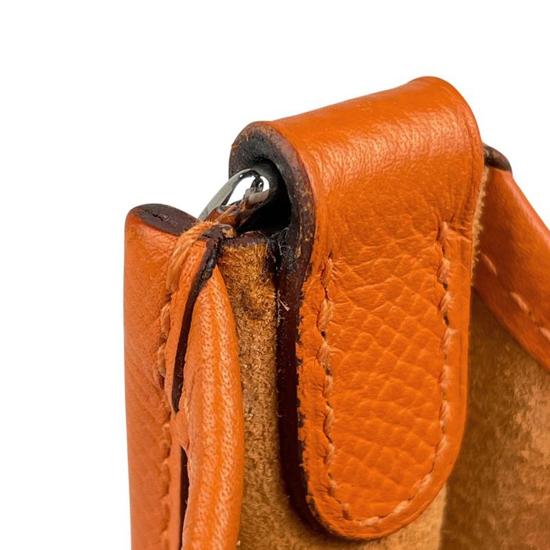 Hermes Evelyn TPM Amazon Pochette Mini Perforated Shoulder Bag Vaux Epson Hu